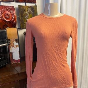 Women's Long-Sleeve Lightweight Thermal Top - Coral